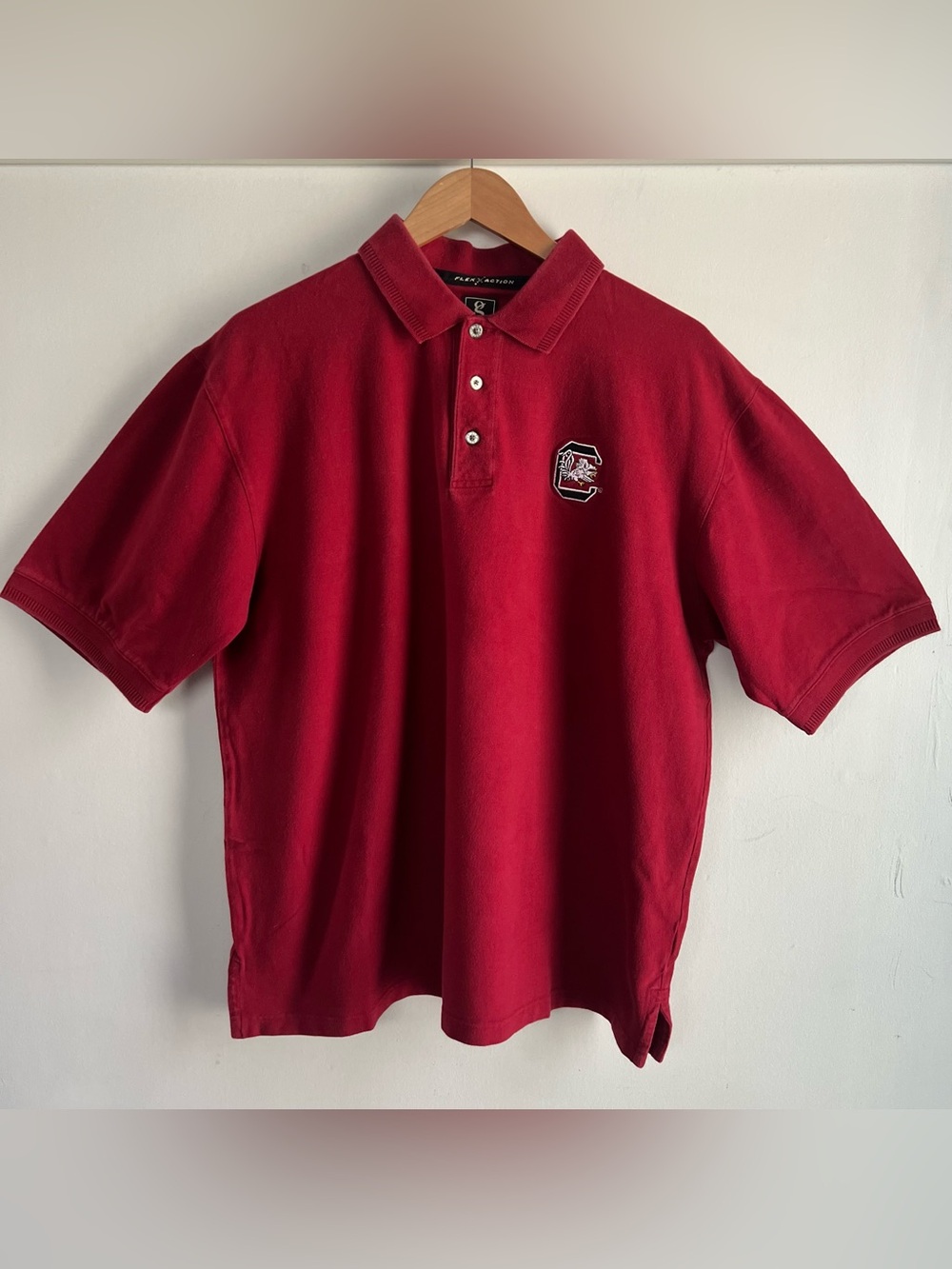 Gear for Sports South Carolina Gamecocks Polo Shirt XL Garnet NCAA Embroidered